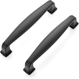 20 Pack Solid 3-3/4 Inch Kitchen Cabinet Handles Matte Black Cabinet Pulls Black Drawer Pulls Kitchen Cabinet Hardware Kitchen Handles for Cabinets Cupboard Handles Drawer Handles